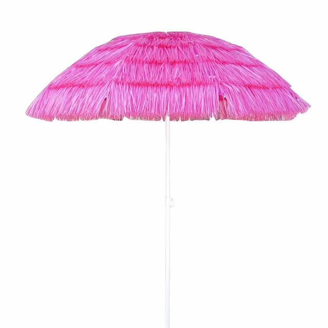 Special Colors Sunshade Umbrella Beach Umbrella Outdoor Furniture 3mm Parasol Umbrellas Hawaiian Style Straw Fashion Chinese 2M