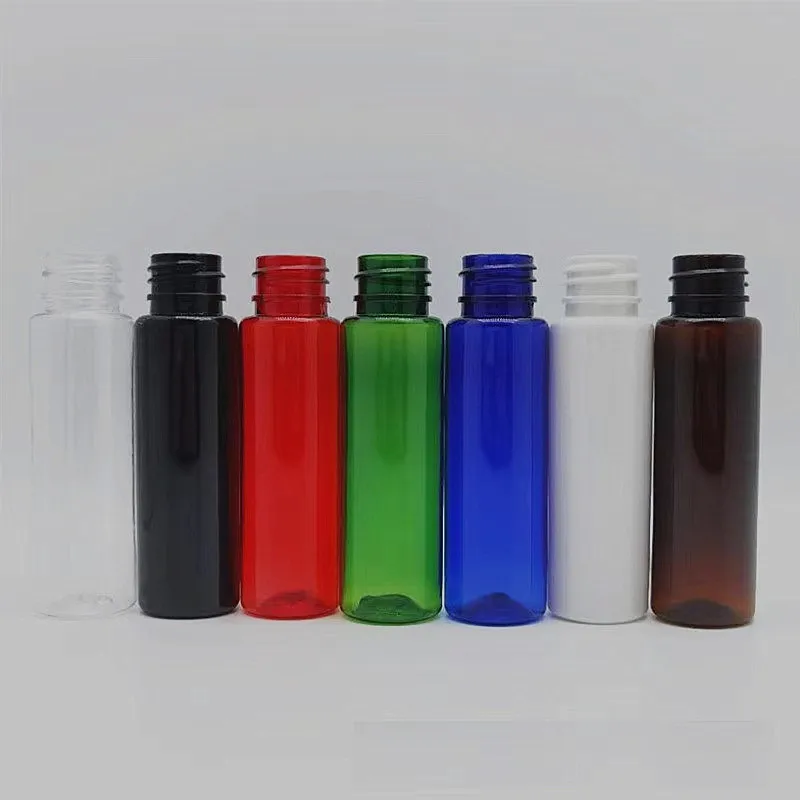 30 ml transparent amber blue green pink  plastic toner fragrance fine mist pocket spray bottle