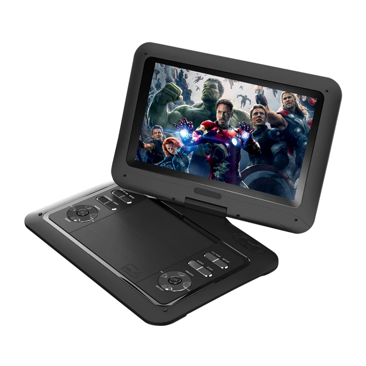 Canjing portable Cheap 10inch TFT panel portabl dvd player with screen PD-1098