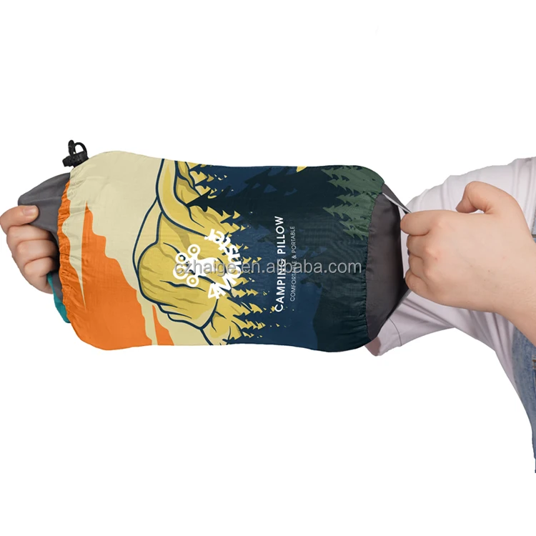 High Quality Outdoor Compressible Memory Foam Travel Pillow Portable Camping Hiking soft Pillow