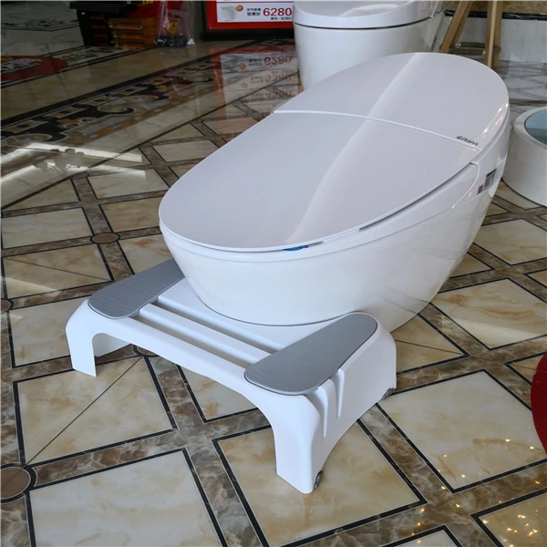 Прочный простой дизайн, нескользящий пластиковый стул для унитаза