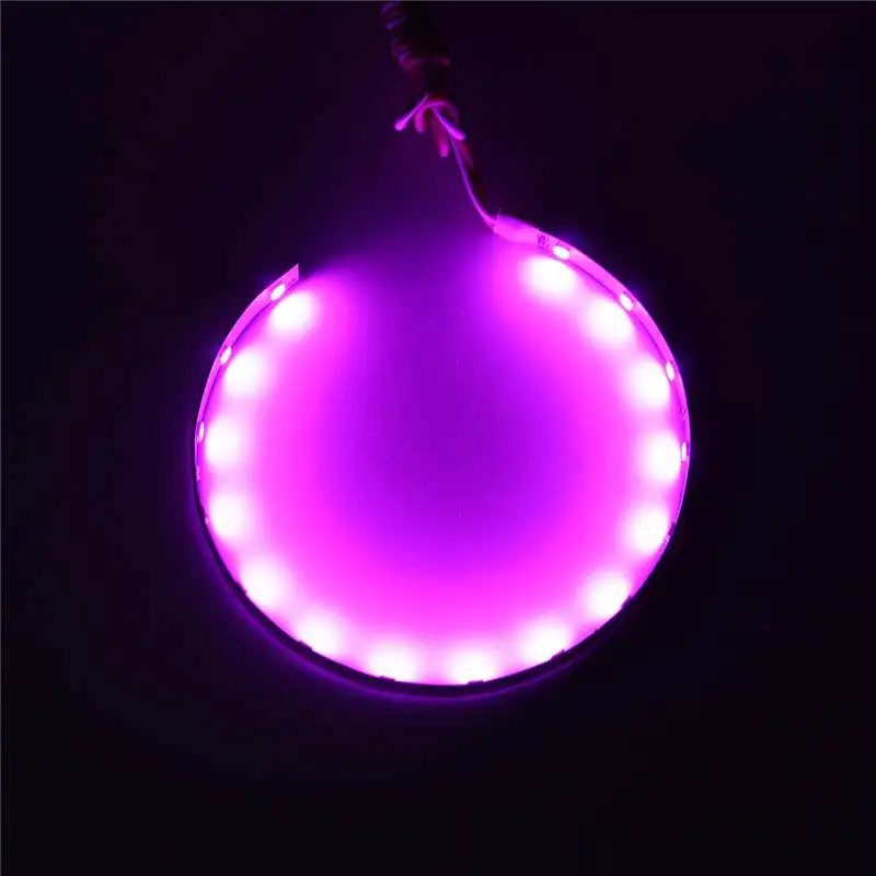 2Pcs Auto RGB headlight Projector Led Devil Eye Demon Eye Lamp For Car App Remote Control projector headlamp angel eyes with app