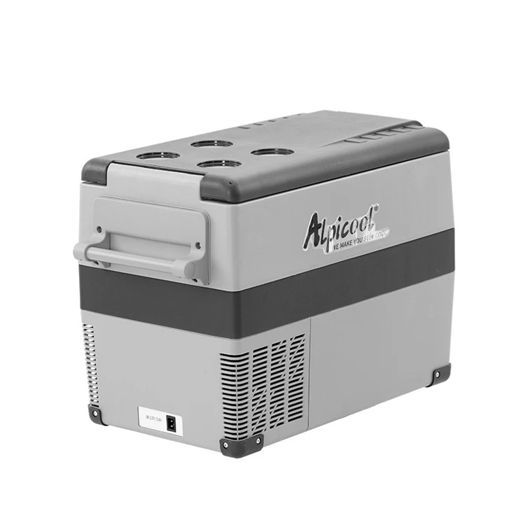 New arrival 55L DC 12V 24V compressor electric car vehicle home freezer fridge