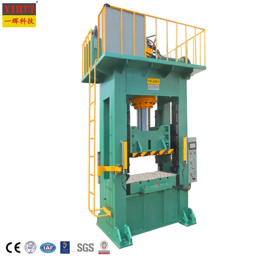 200 ton H Frame Type  Deep Drawing Hydraulic Press Machine Presses