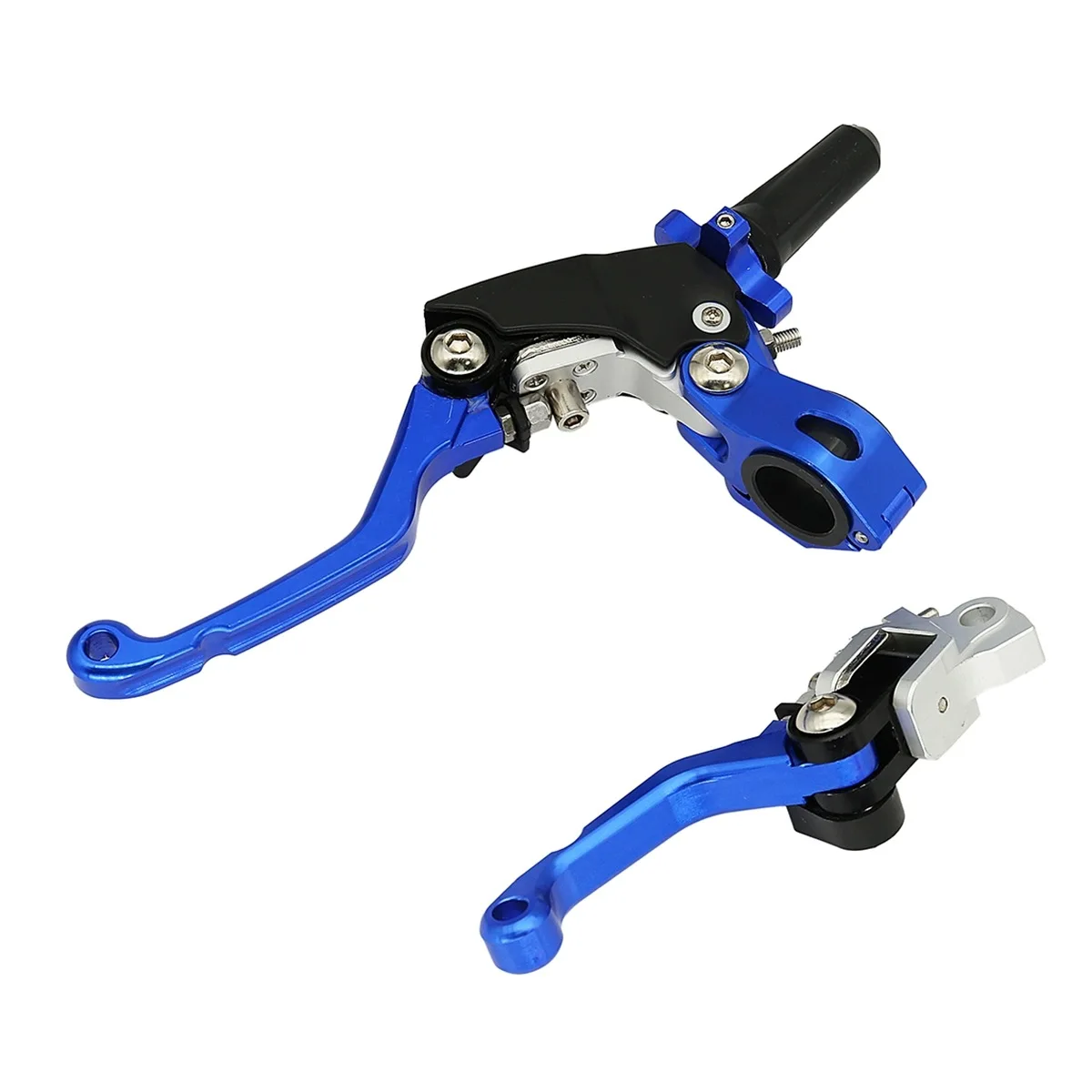 Motorcycle CNC Steering Brake Clutch Handle Lever L/R Handle Assembly Kit Telescopic Folding For CQR KL KTM  CRF YZF BOSUER