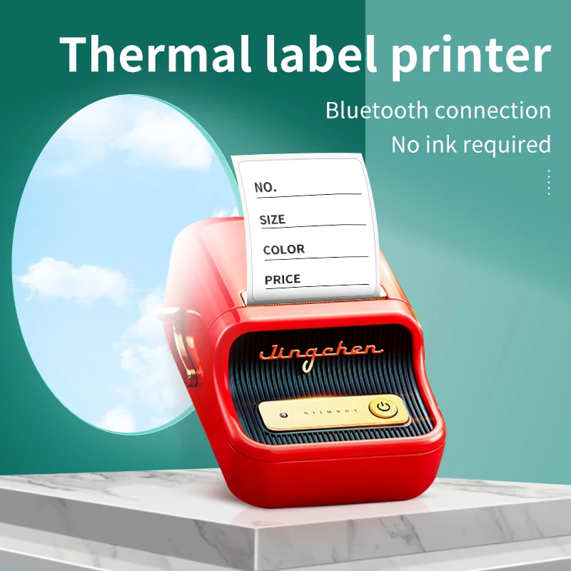 B21 Wholesale thermal label computer mini pocket  printer hologram printer sublimation printer