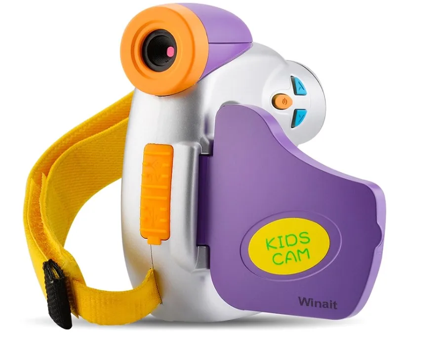 1.44' TFT LCD Wide Viewing Angle 150 Degree 4x Digital Zoom  Kids Game Sport Action Camera