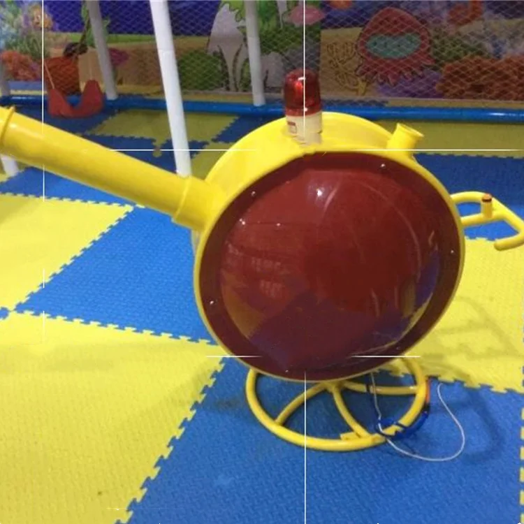 Indoor Playground Accessory Cannon Ball Launcher Foam Games Play Shooting Blaster Arena