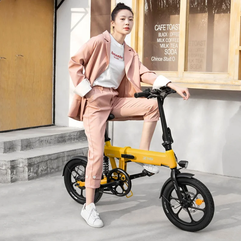 Fold Electric Hybrid Mountain Bicycle Urban Lithium Battery Scooter 250w Rear Wheel Drive Motor Soft Tail Frame Electric Bike