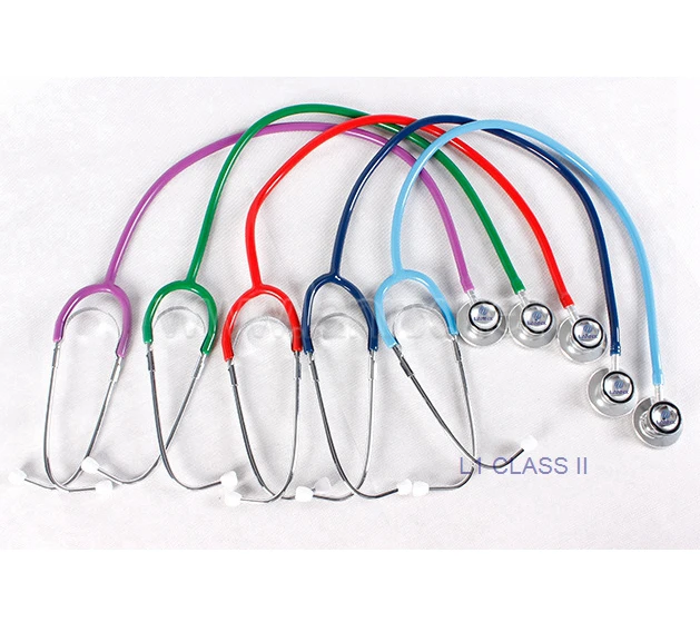 LANNX L1 CLASS III Wholesale Logo Portable Medical Doctor Nurse Dual head Stethoscope Professional Standard Medical Stethoscope