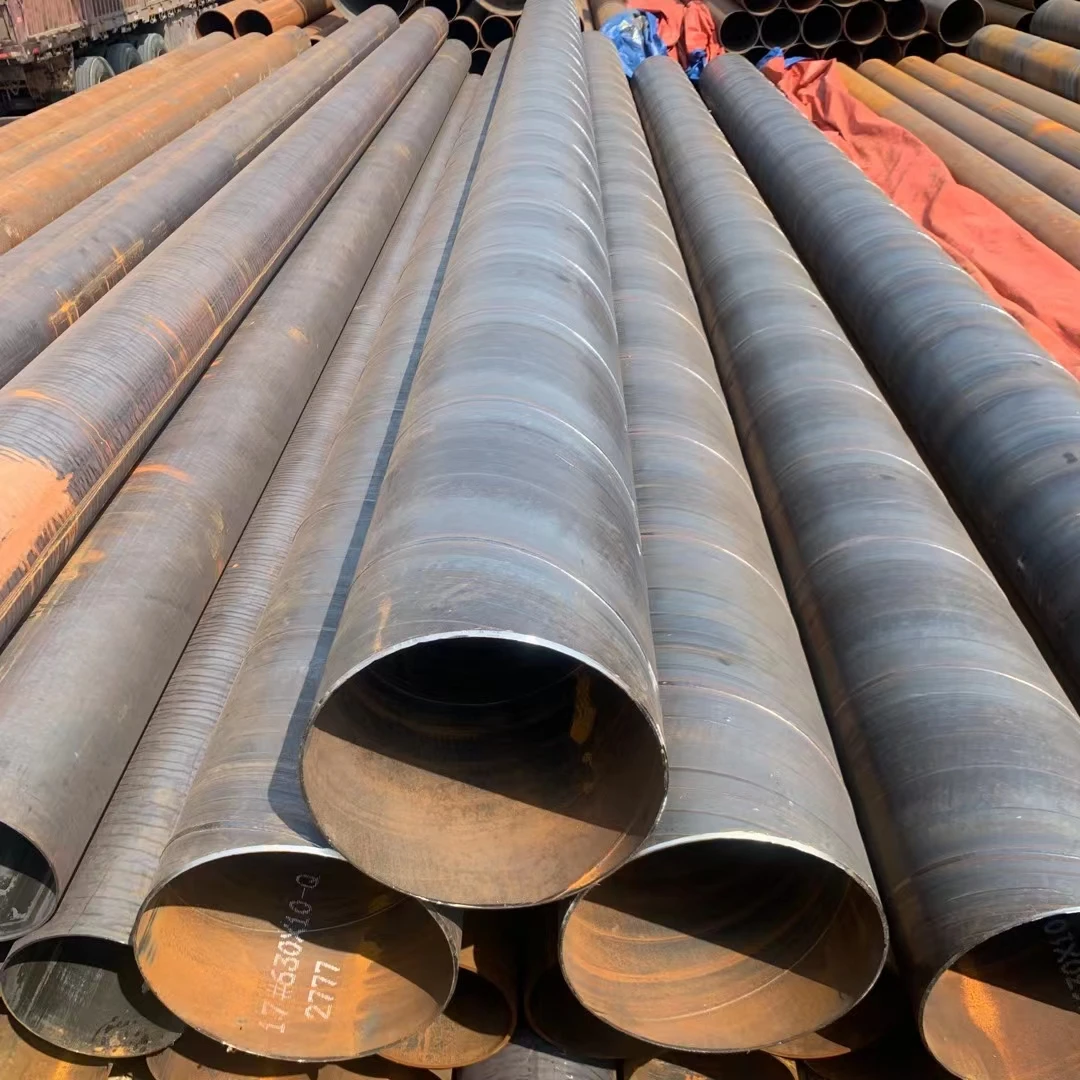 ASME A53 A106 A335 API 5L ERW Spiral Galvanized/Black/Round weld mild Carbon Steel Round Square Tube Pipe with Factory Price