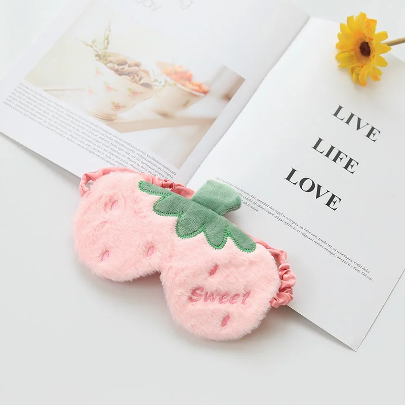 
2020 Top Selling Cute Soft Comfortable Feel Sleeping Eye Mask 
