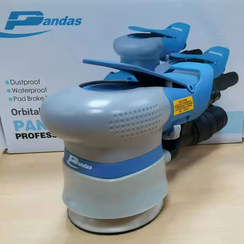 3 inch 75mm car paint spot polishing machine vacuum sandpaper machine  pneumatic dry grinder eccentric grinding disc grinding