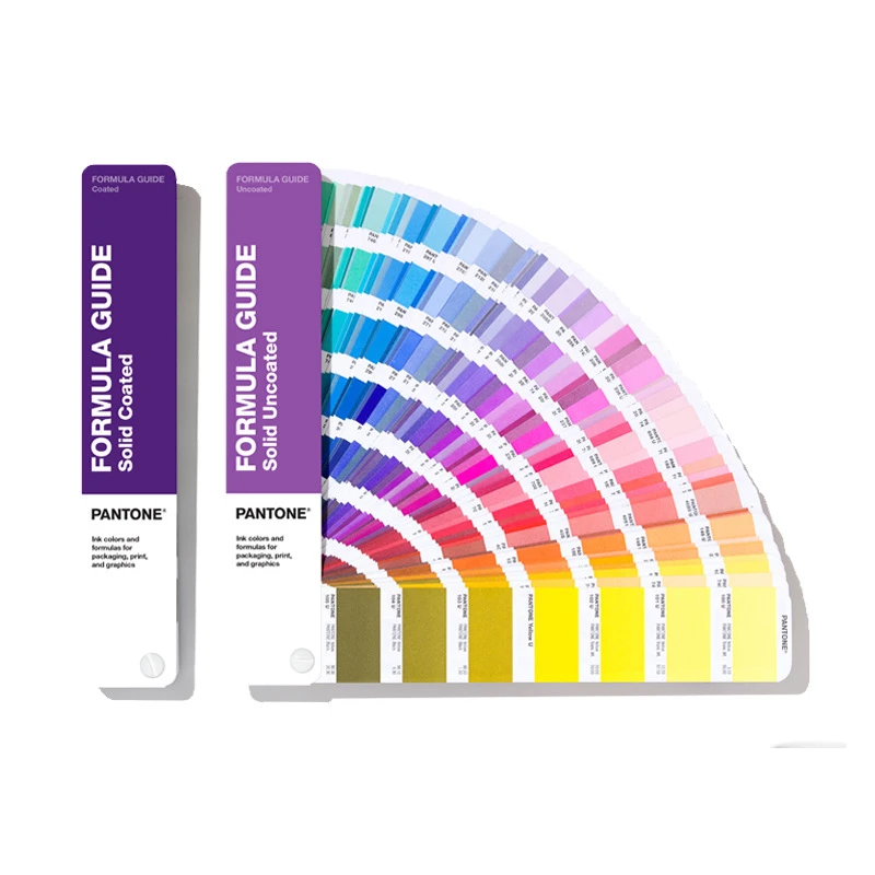 Цветная карта цвета Pantone формула цветовой диаграммы