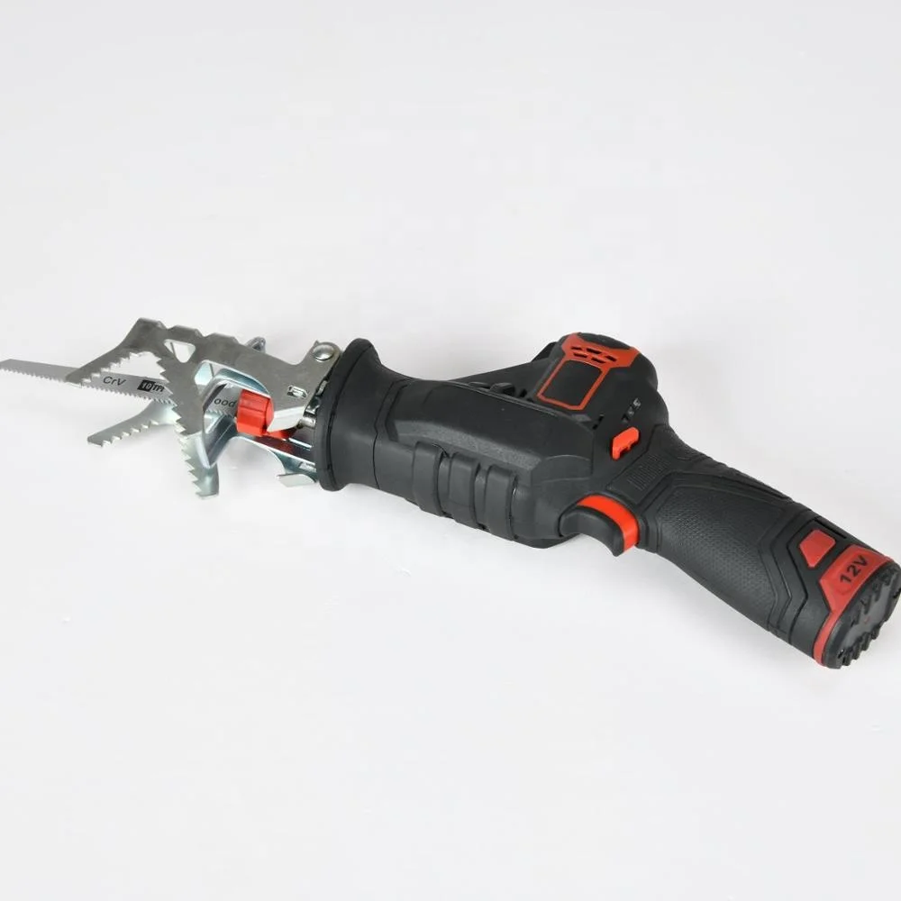 
good quality professional 12V lithium electric drill reciprocating pole saw for cutting wood 