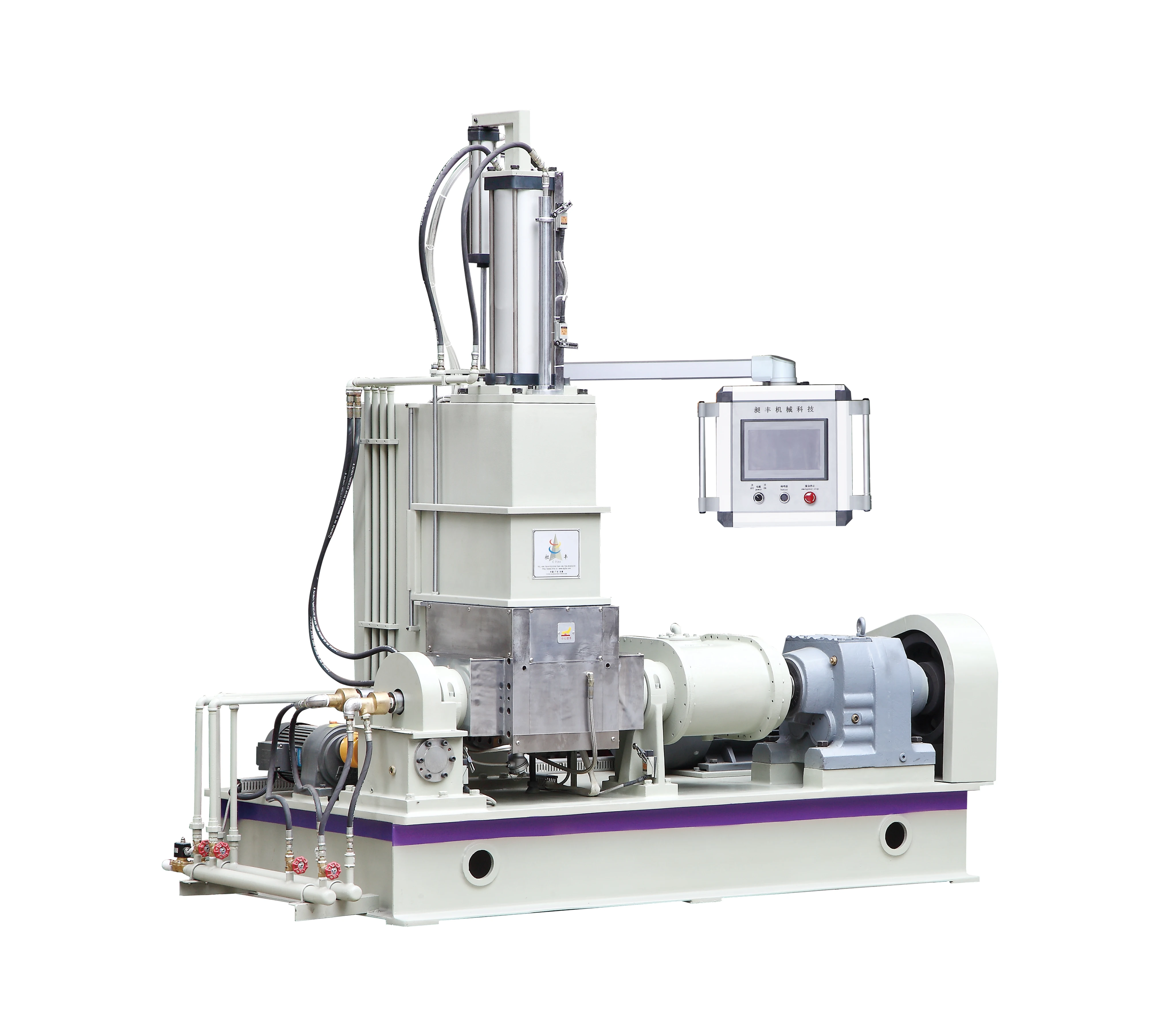 5 L Experimental Plastic Rubber Processing Machine Internal Mixer