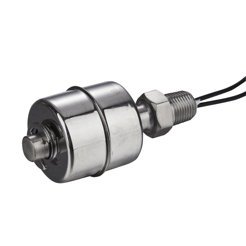 NPT1/8 Fast Stainless Steel Magnetic Float Switch Fluid Liquid Level Sensor For Fuel Tank