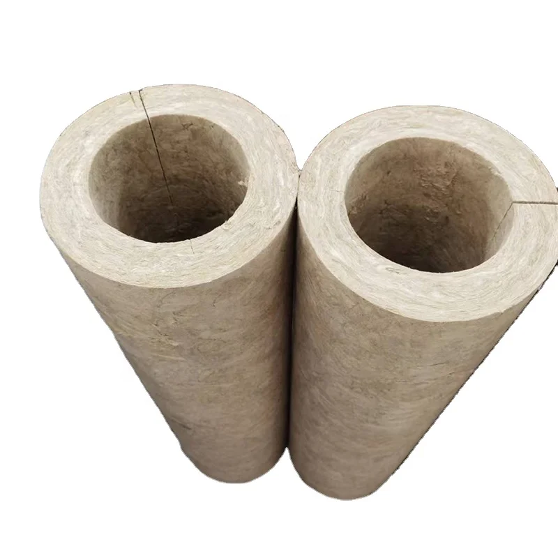 Super thermal insulation materials stone wool rock wool pipe