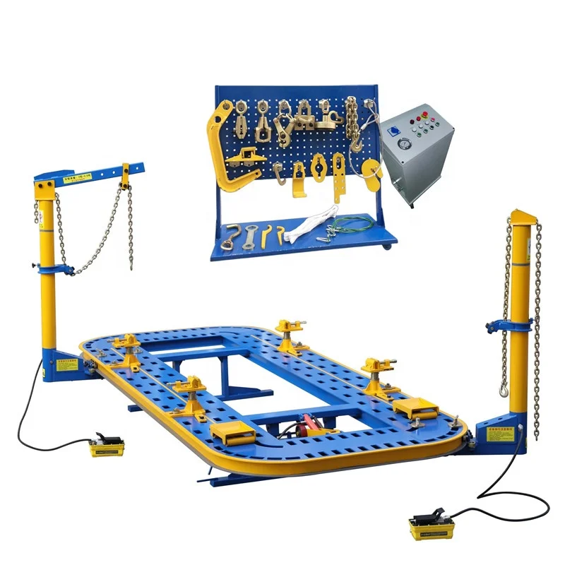 Manufacturer chassis straightening machine for sale Car Repair Garage Collision Clamps Simple Auto Body Frame Machine car frame