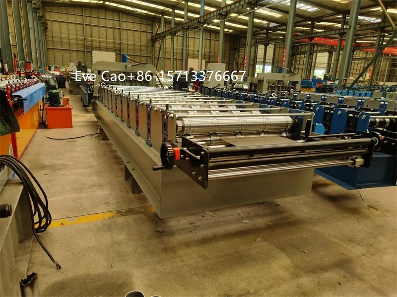 High-end Glazed Roofing Tile Color Steel Sheet Roll Forming Machine Color Steel Machine