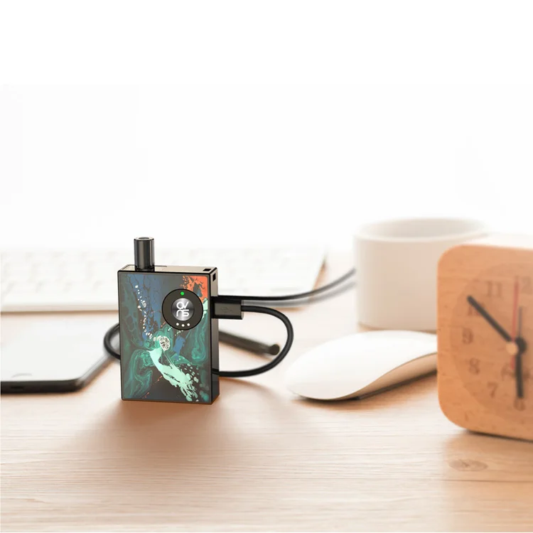 private label box mod Pod Starter Kit 650mAh Battery Pod System Vape pen Battery vaporizer 1.2ohm Ceramic coil for CBD products