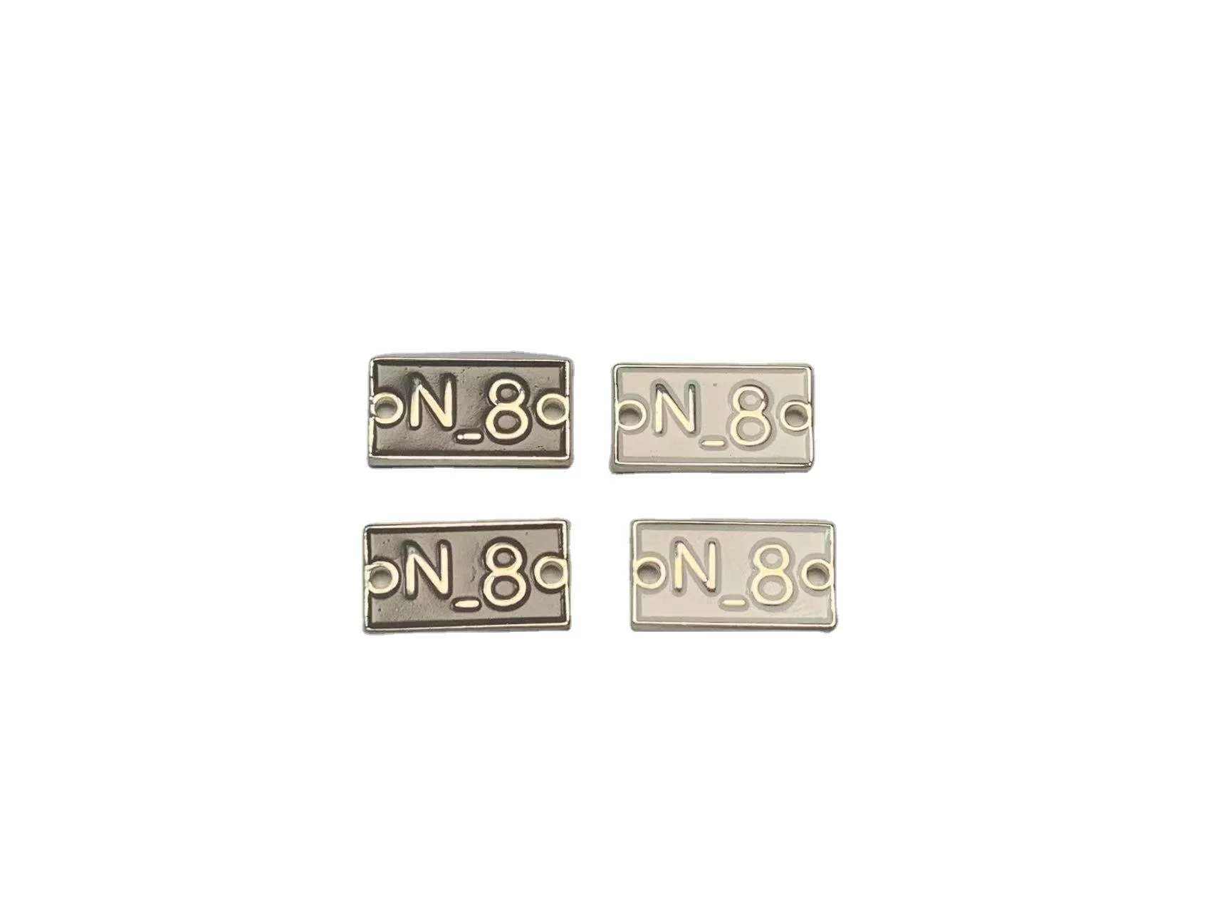 High Quality Custom Fashion Design Metal Logo For Handbags  Brand Metal Logo For Clothing