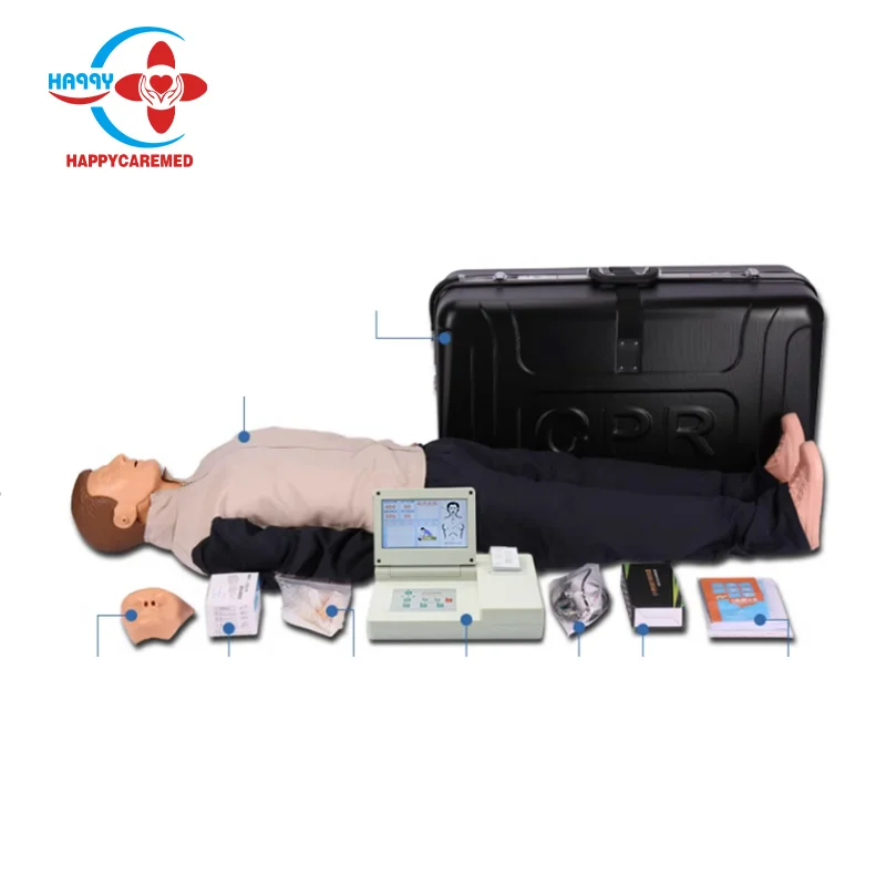 HC-S018B CPR simulation whole body cardiopulmonary resuscitation cpr manikin