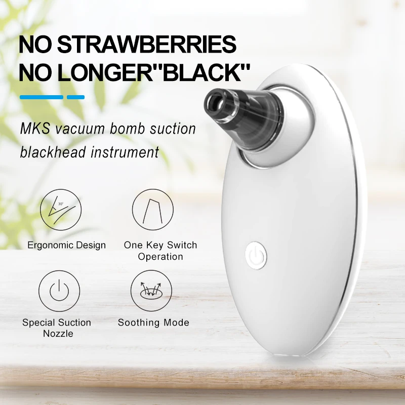 Pore Cleaner Vacuum Comedo Suction Extractor Blackhead Remover Vacuum