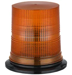 High Profile Amber LED Emergency Rotary Strobe Lamp Heavy Duty Safety Mining Equipment Dual Flashing Warning Beacon Light WL27