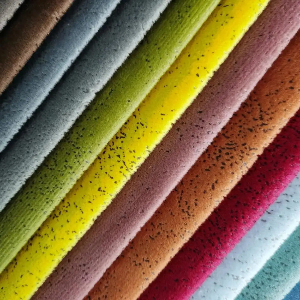 Дешевая обивочная ткань, супермягкий бархат с бронзовой красивой тканью