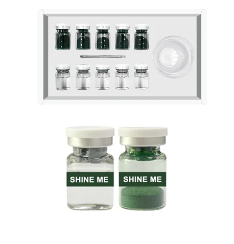 Original Spongilla Spicule Extract Powder Peel Bio-Microneedle 7 Algae Peeling SPA Green Seaweed Mask for Teen Acne 5 in 1 Box