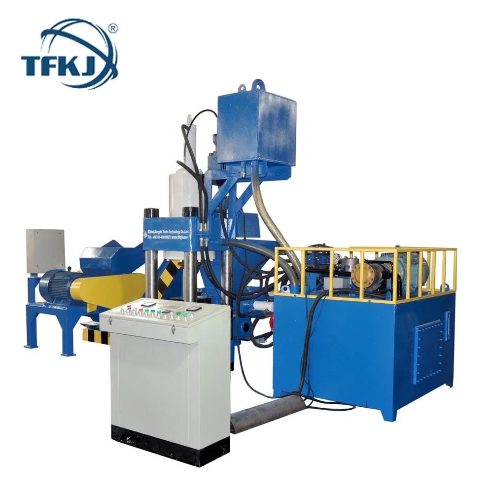 Scrap Metal Chips Briquetting Press Machine