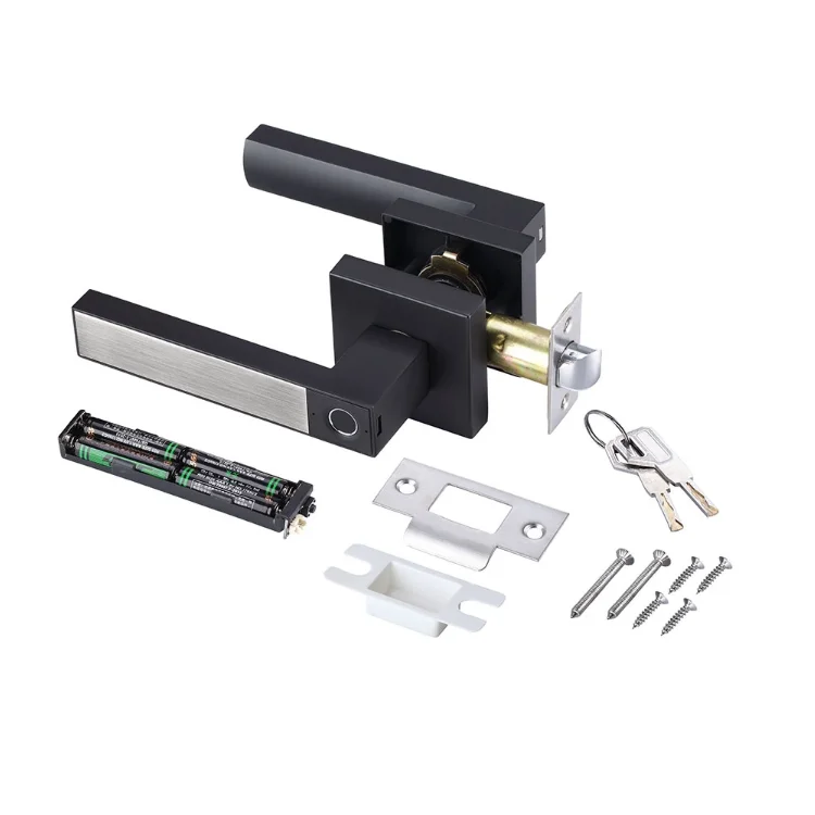 
Hot Sales Fingerprint door Lock TTLock Smart household wooden indoor door Lock Series 