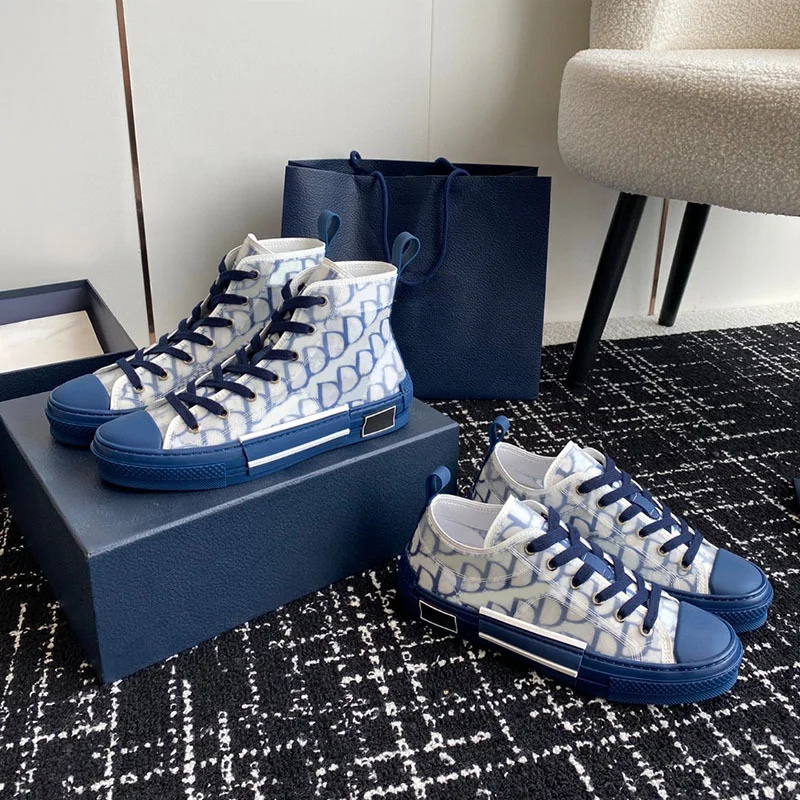 Top Quality Original Luxury Women And Men Canvas Trendy Shoes Brand Shoes Designer Shoes Ladies Other Trendy Brand Sneakers