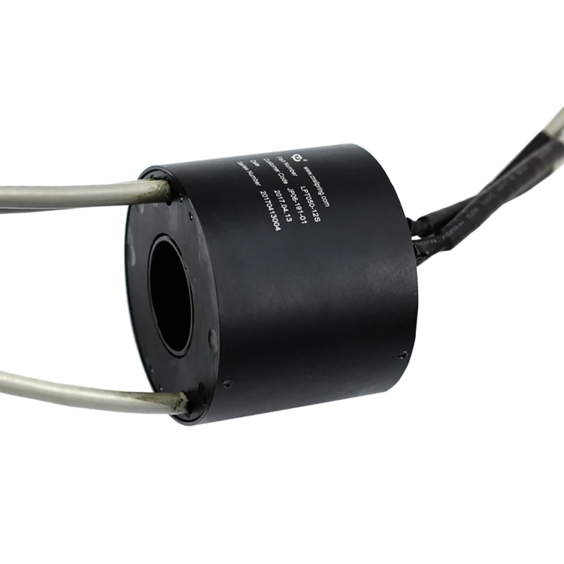12 Circuits IP 65 Slip Ring with 50mm Large Hole and High Rotating Speed & Working Humidity,for Fire Engines