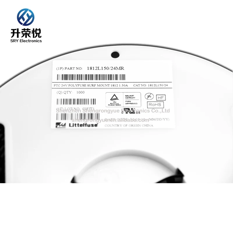 Littelfuse 1812L150/24MR SMD сбрасываемый предохранитель 1.5A 24 в 1812 PTC