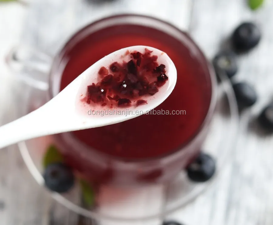
500g Fresh Canned Blueberry Fruit Jam for Bread honey flow frame 