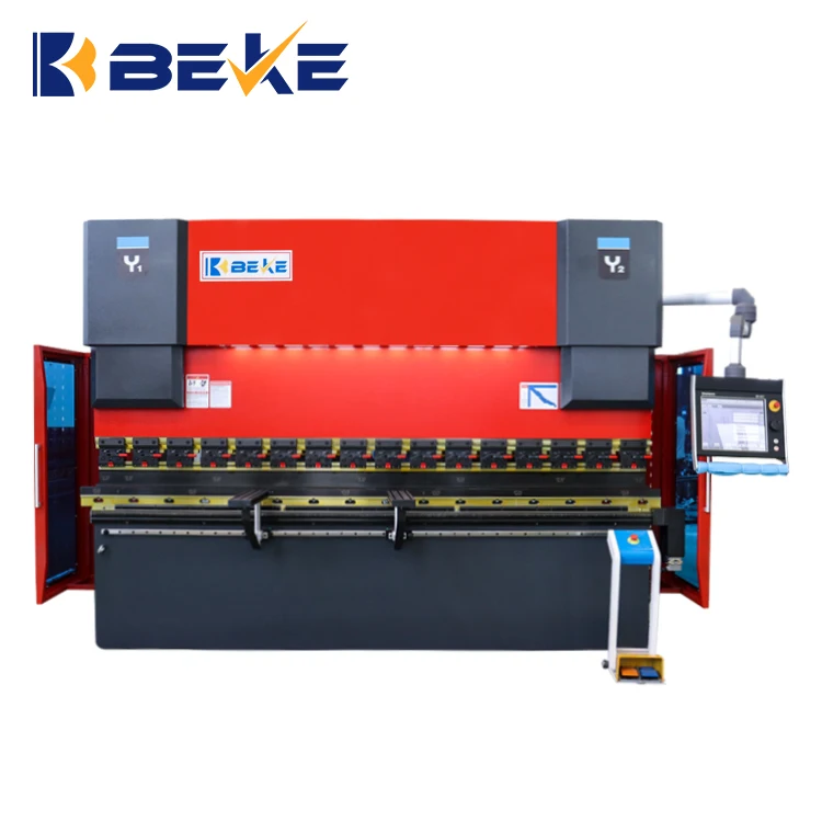 BEKE 110 Ton 3200mm 6 Axis Cnc Press Brake Hydraulic Bending Machine With DA66T