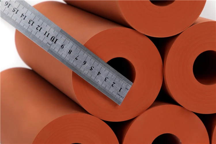 Heat Transfer Silicon Rubber Roller Silicone Rubber Finger Ring For Heat Transfer Printing Machine