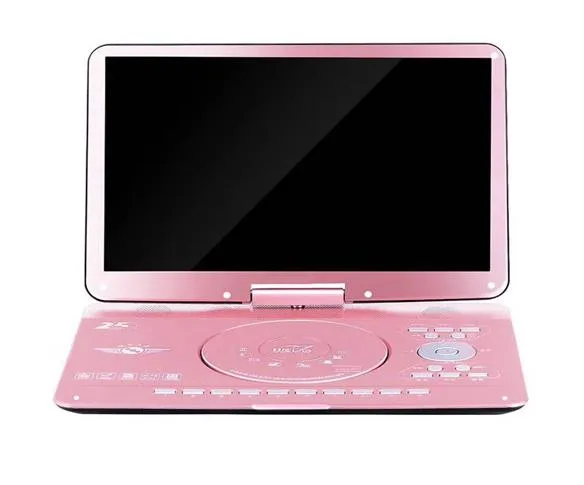 Factory wholesale portable dvd evd player with tft screen usb fm radio usb sd card