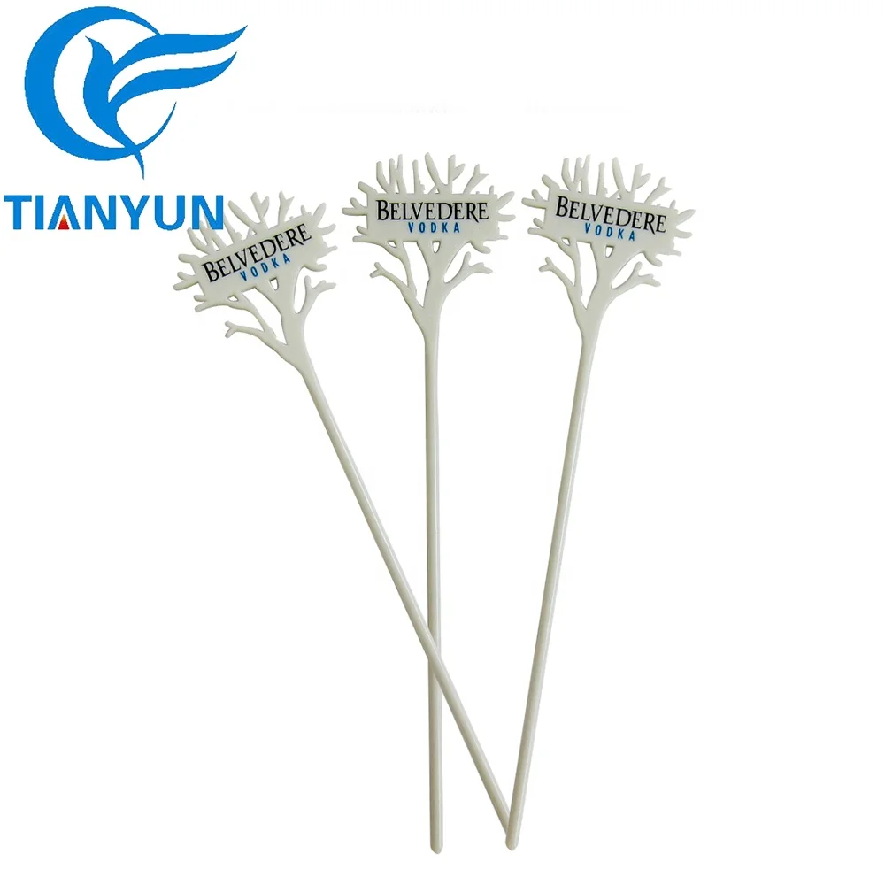 Китай, оптовая продажа, изготовленные на заказ пластиковые мешалки для коктейлей, палочки для вина