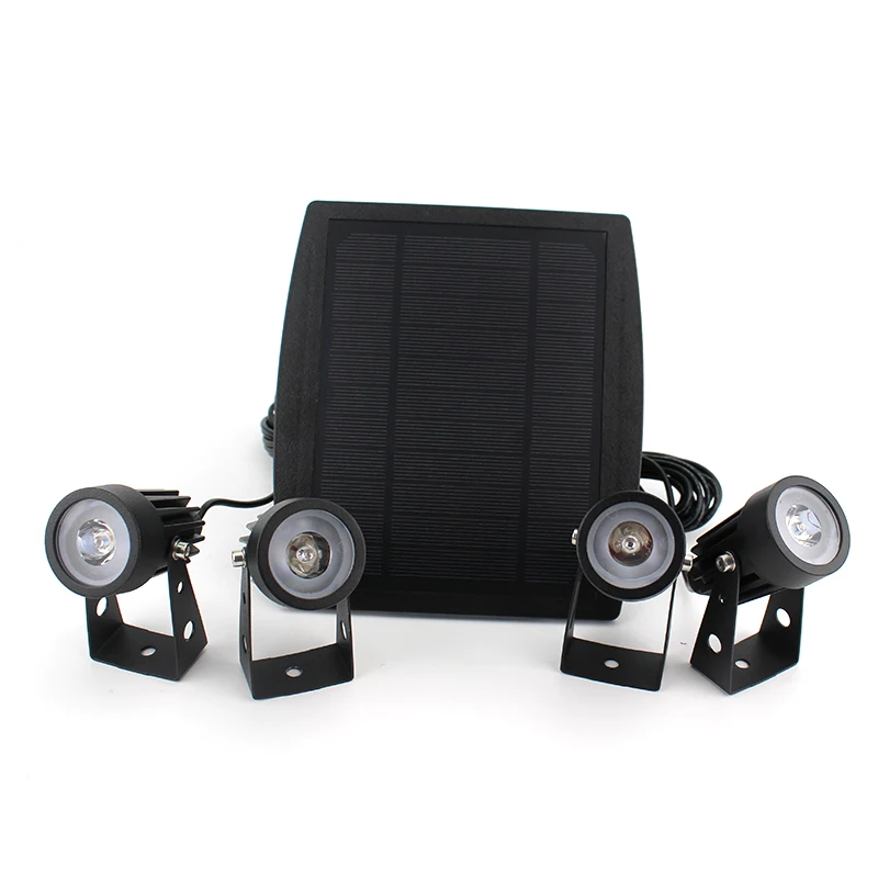 RGB Ip65 Backyard Lawn Solar Lamp Up Down Outdoor With Light