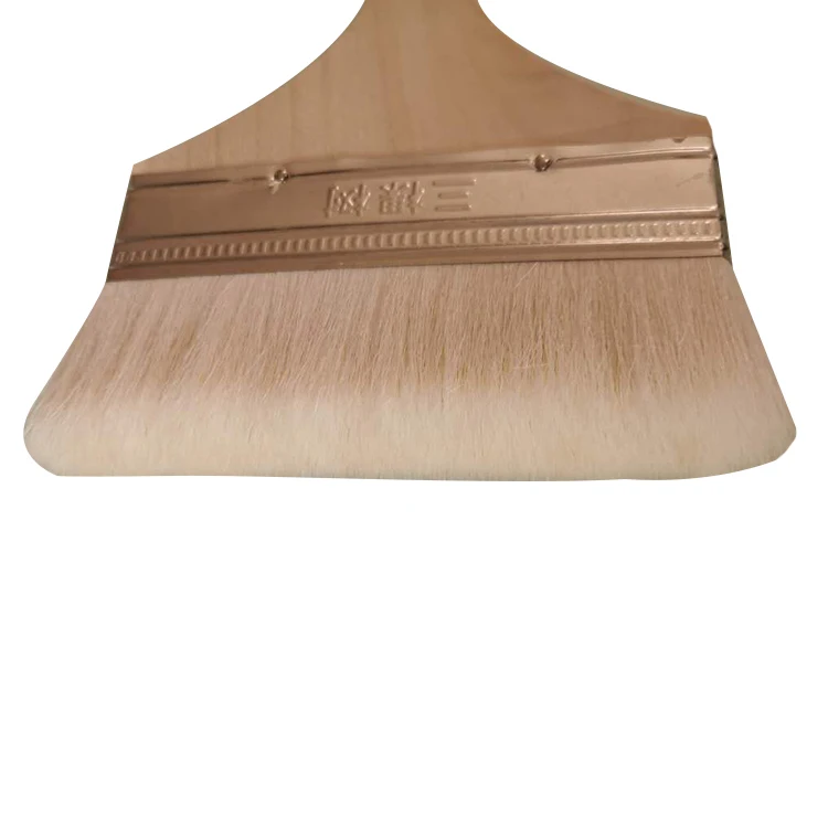HOTO Nylon Wool Board Brush Painting Oil Painting Wood Handle Paint brush