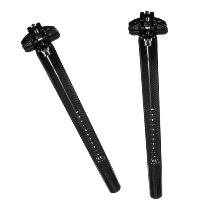 Carbon Seatpost  3K Full Carbon Fiber Mountain Bike Road Bike Sports Car Seatpost Floating 5/25 Degrees Matte
