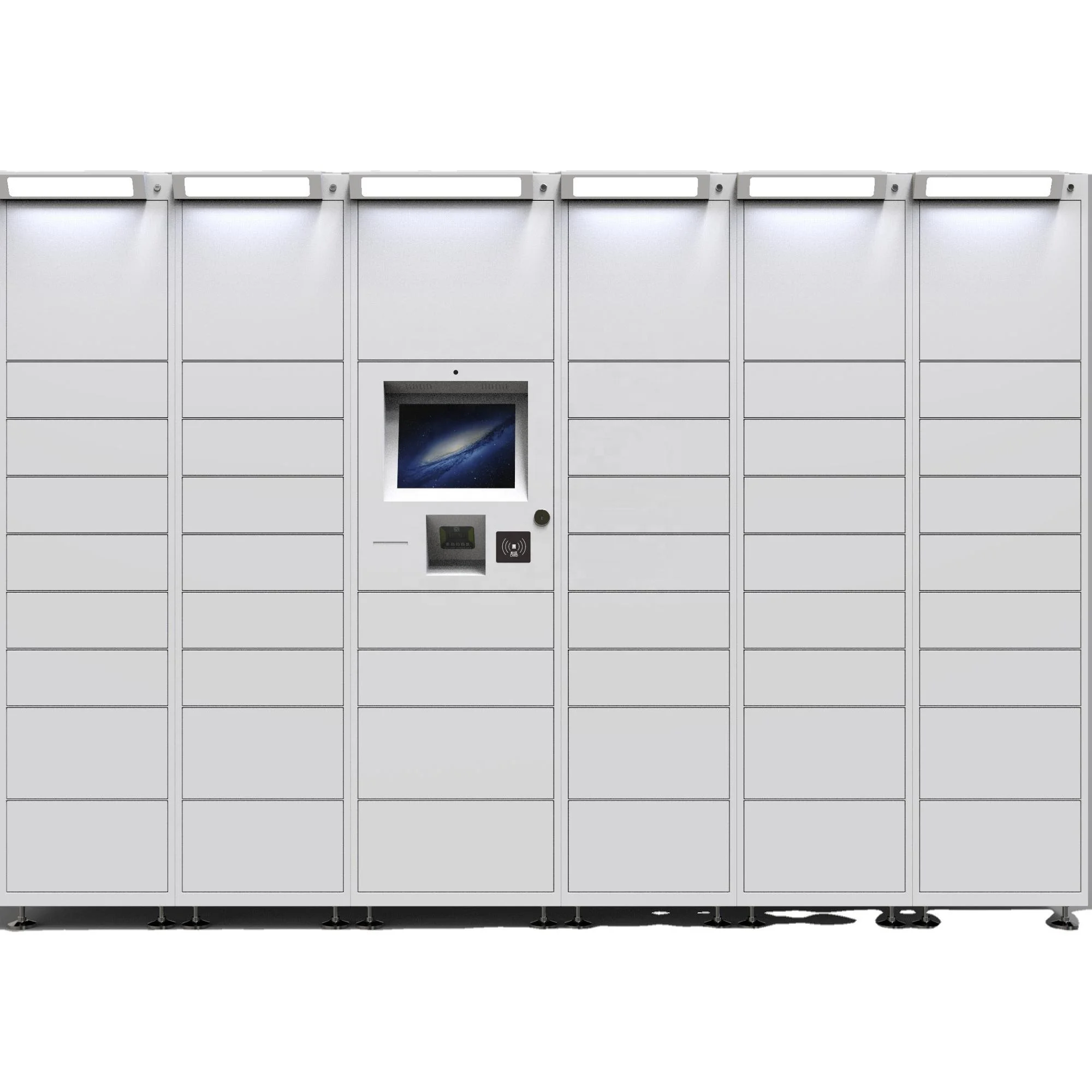 Factory produce parcel delivery locker