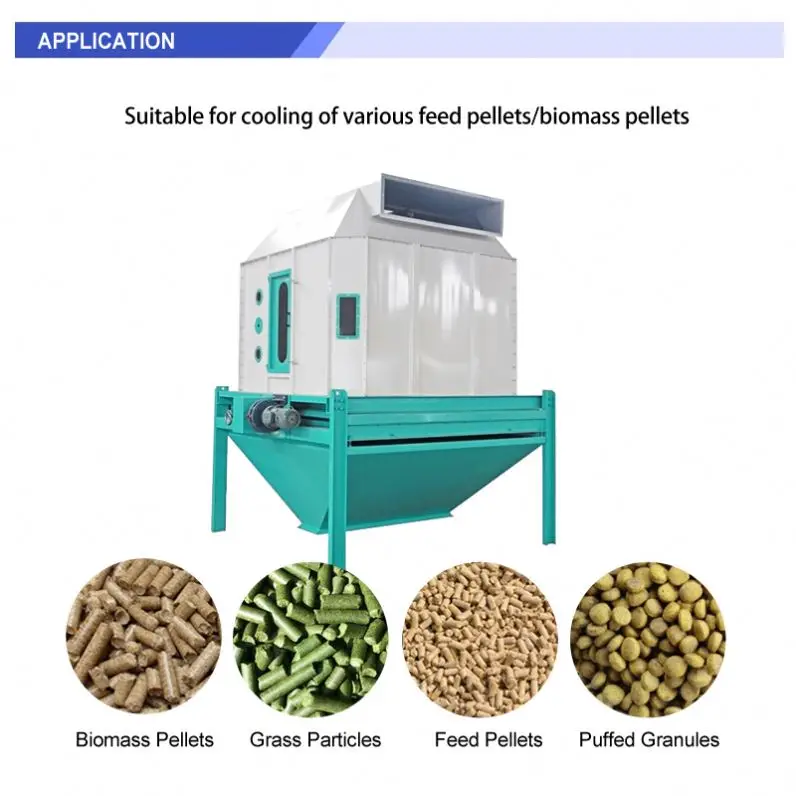 200 kg x hr cooler wood pellets cooling machine cooler for wood pellet