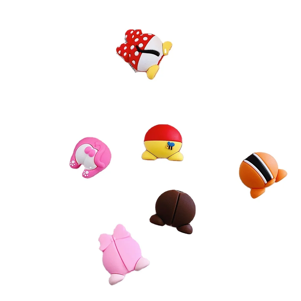 2023 new Cute USB Cable Bites Cartoon Cable Protector Data cable Cord Protector Saver Biters