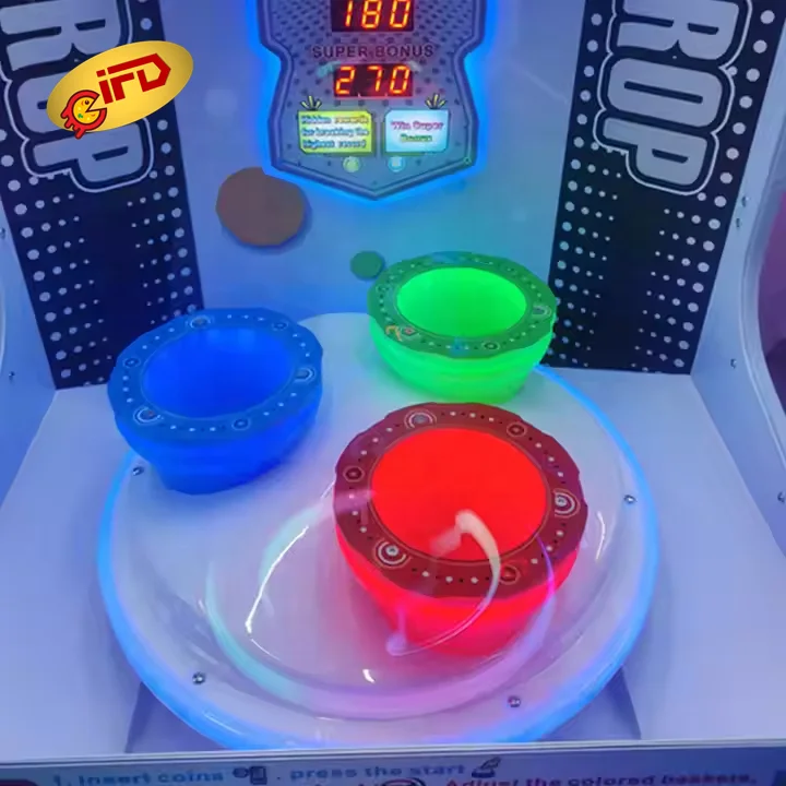 IFD  Redemption Game Magic Wheel Ball Drop JP Bonus Coin Operated Redemption Dropping Arcade Game Machines For Sale