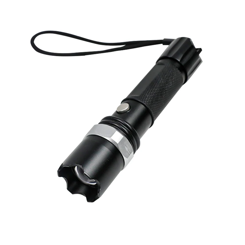 Wholesale Price Retractable Zoom Rechargeable Military SWAT Flashlight USB Portable Outdoor Led Torch
