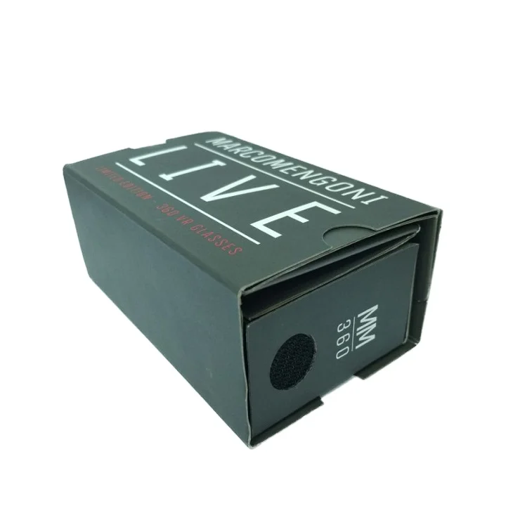 Cardboard VR Glasses With CMYK Printing 3D Glasses Virtual Reality 3d video glasses